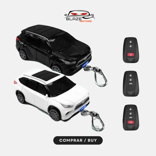 BlazeGuard Key – Diseño Japonés T/compatible con Toyota Highlander (FT-18)