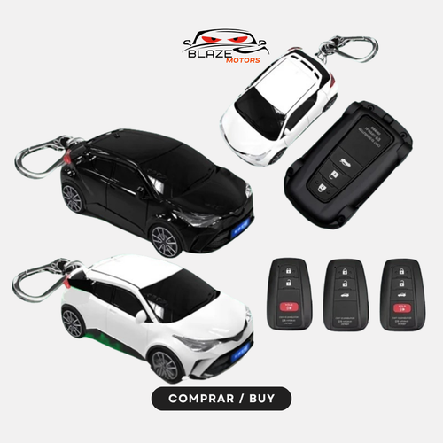 BlazeGuard Key – Diseño Japonés T/compatible con Toyota C-hr (FT-19)