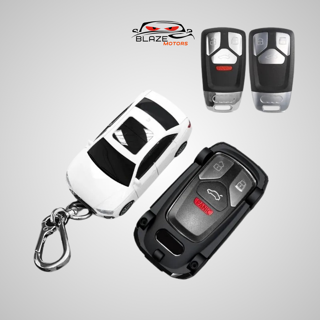 BlazeGuard Key – Diseño Alemán/compatible con Audi A4 (AD-3)