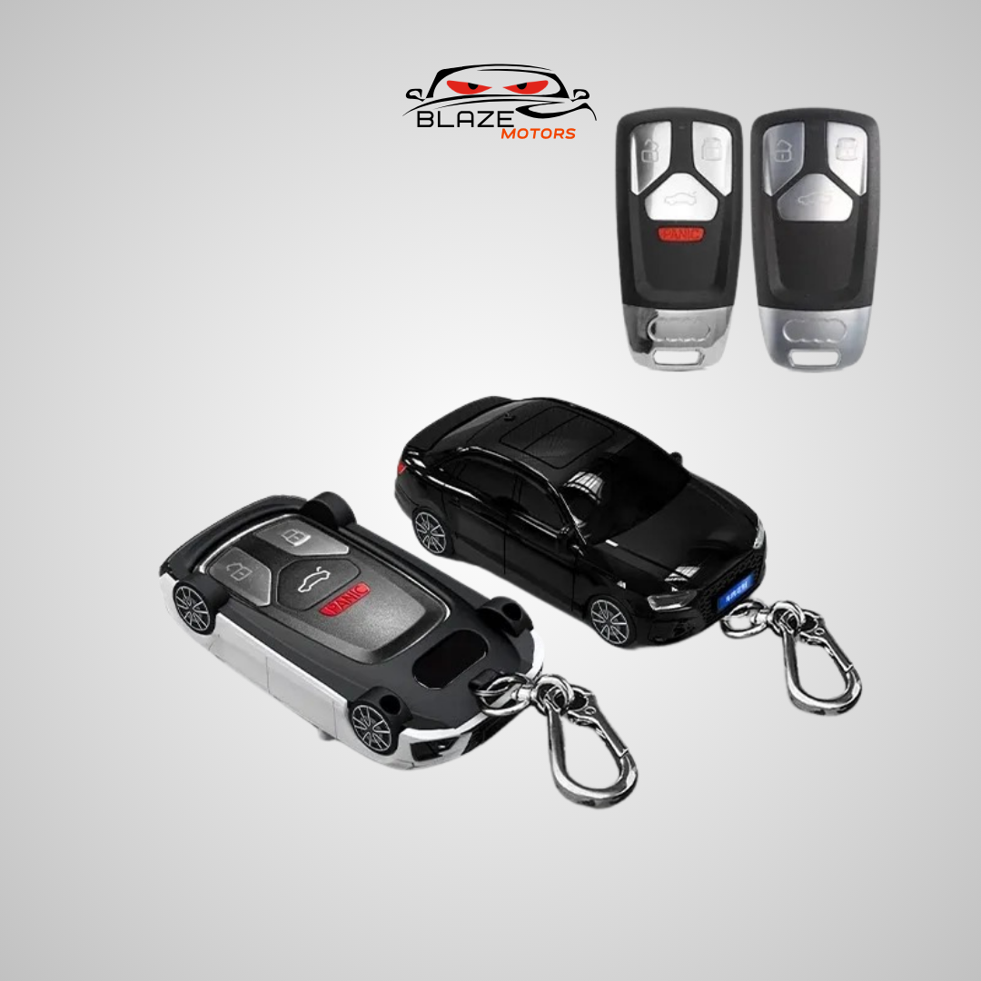 BlazeGuard Key – Diseño Alemán/compatible con Audi A4 (AD-3)