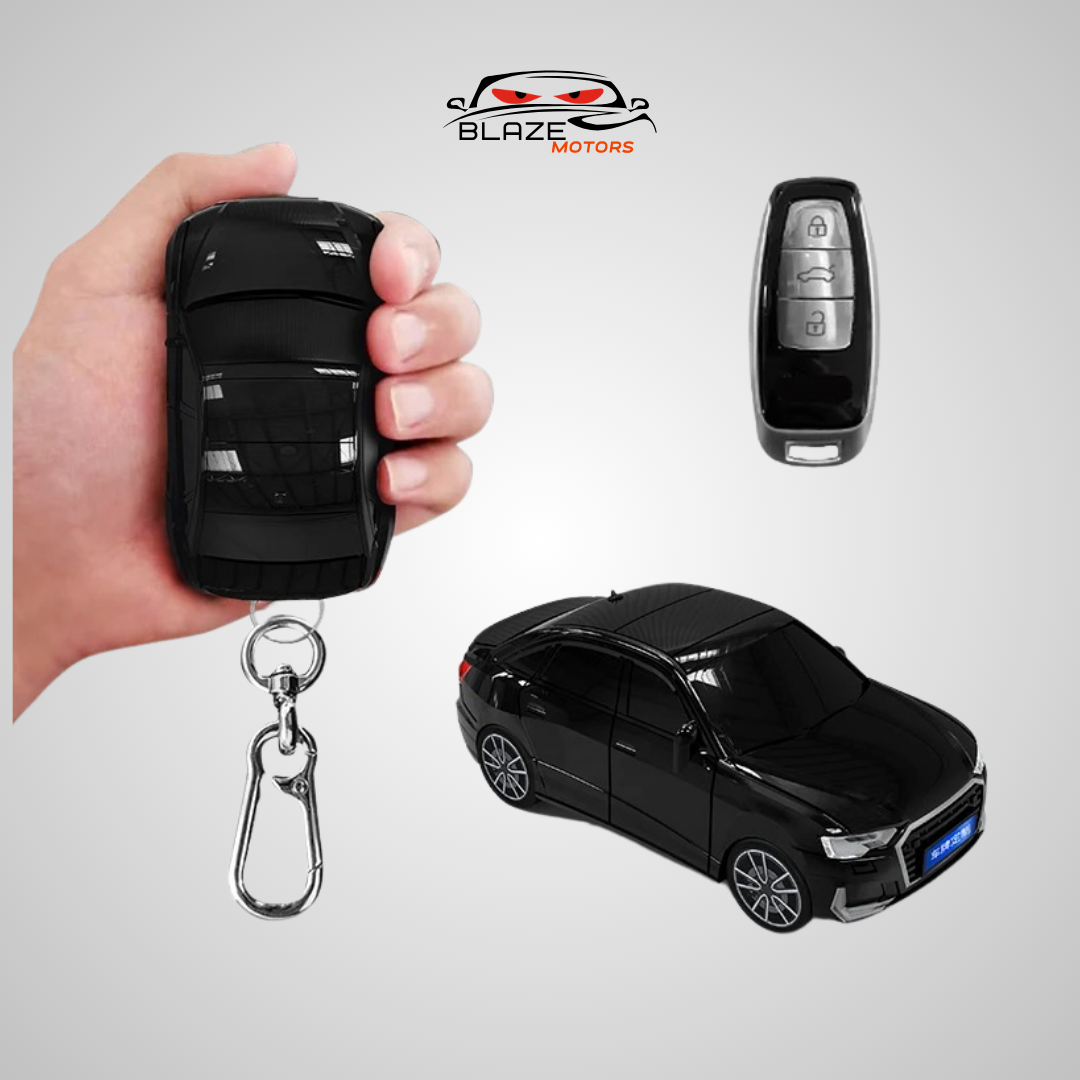 BlazeGuard Key – Diseño Alemán/compatible con Audi A6 (AD-4)