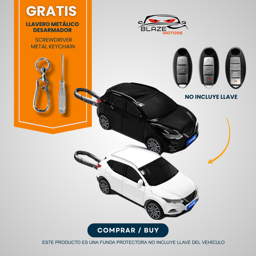 BlazeGuard Key – Diseño Japonés N/compatible con Nissan Kicks y Xtrail (RC-6)