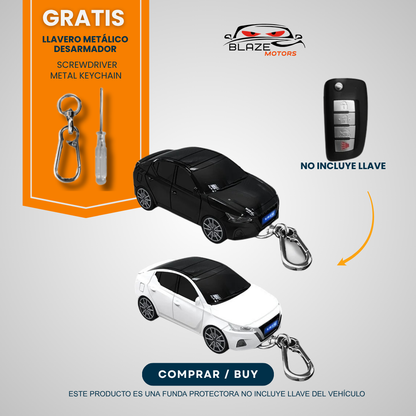BlazeGuard Key – Diseño Japonés N/compatible con Nissan Versa, Sentra, Máxima, Altima (RC-3T)